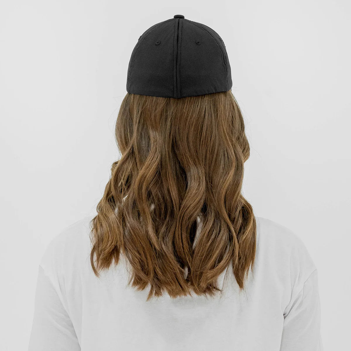 Ponycasquette en noir