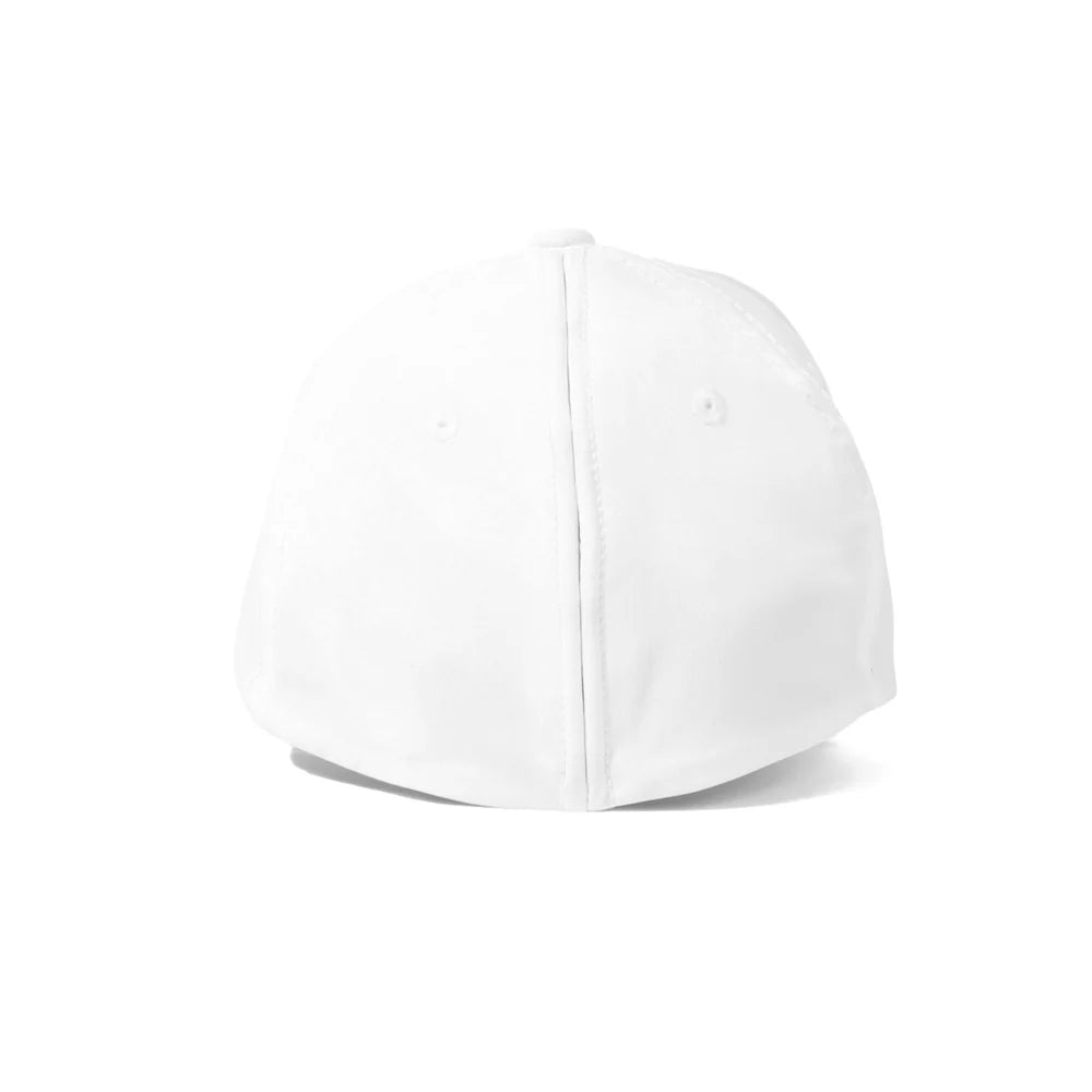 Ponycasquette en blanc
